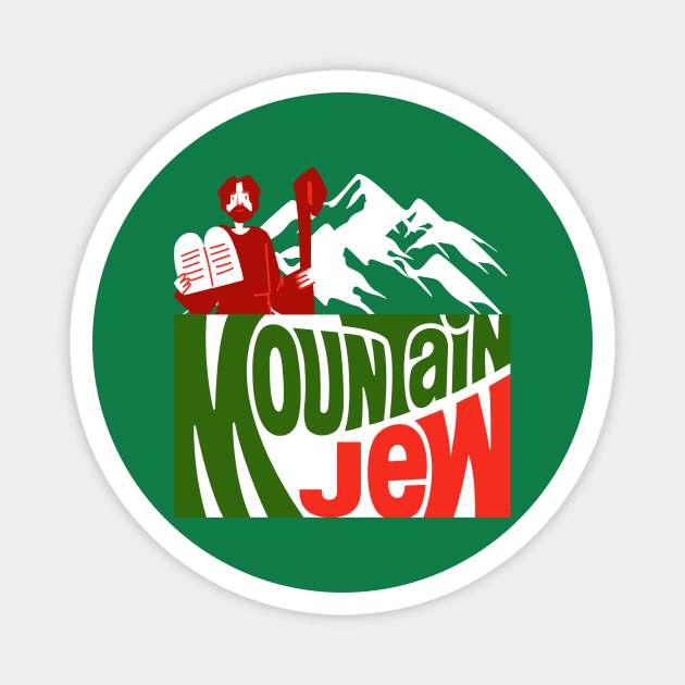 JEWISH MOUNTAIN JEW Magnet by TreSiameseTee